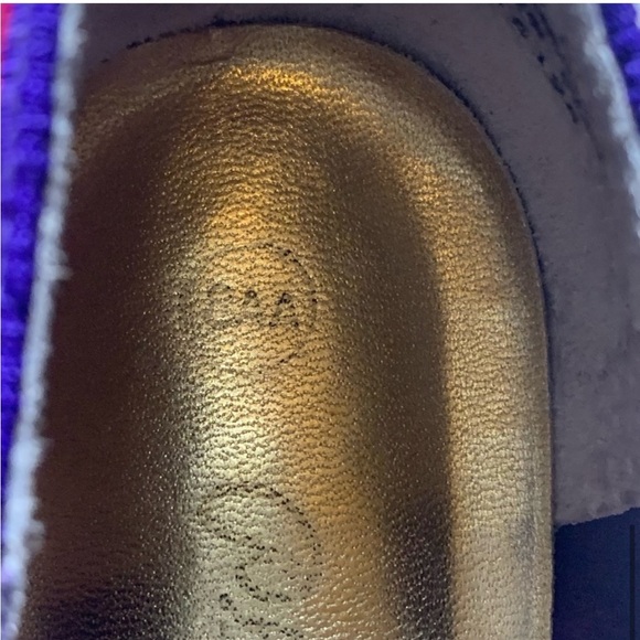 Vintage 80’s New Wave Embroidered Totally Rad 1.5” Kitten Heel Shoes Size 8 - Picture 8 of 11